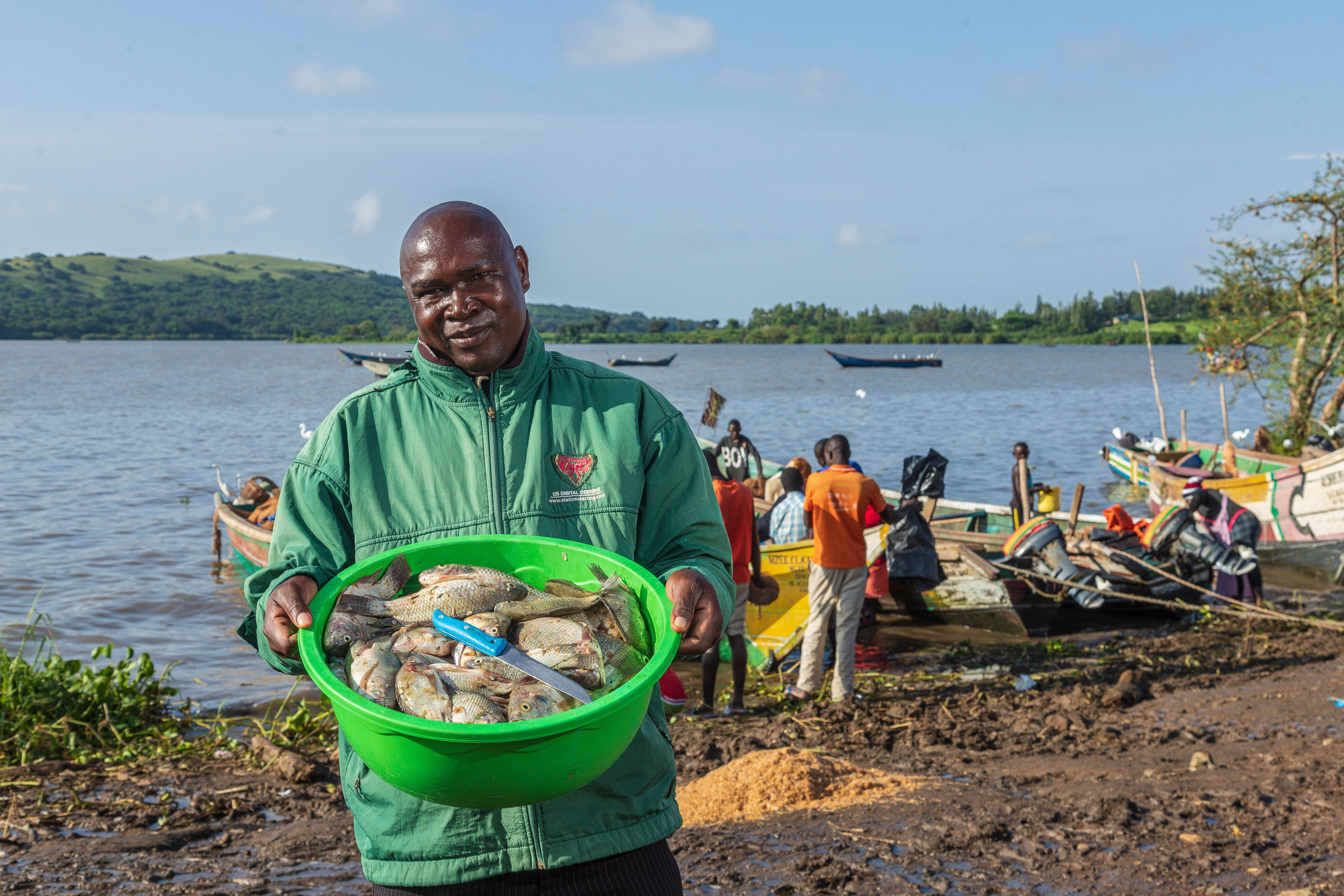 A participant in Brink's future-of-work programme in Kenya